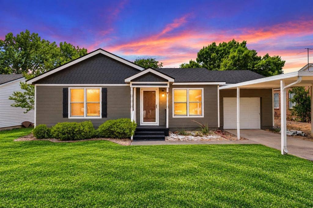 905 S Tyler, McGregor, TX 76657 Yard enhanced by AI