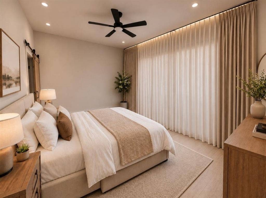 4909 Elysian Street, #D, Houston, TX 77009 Virtually Staged
