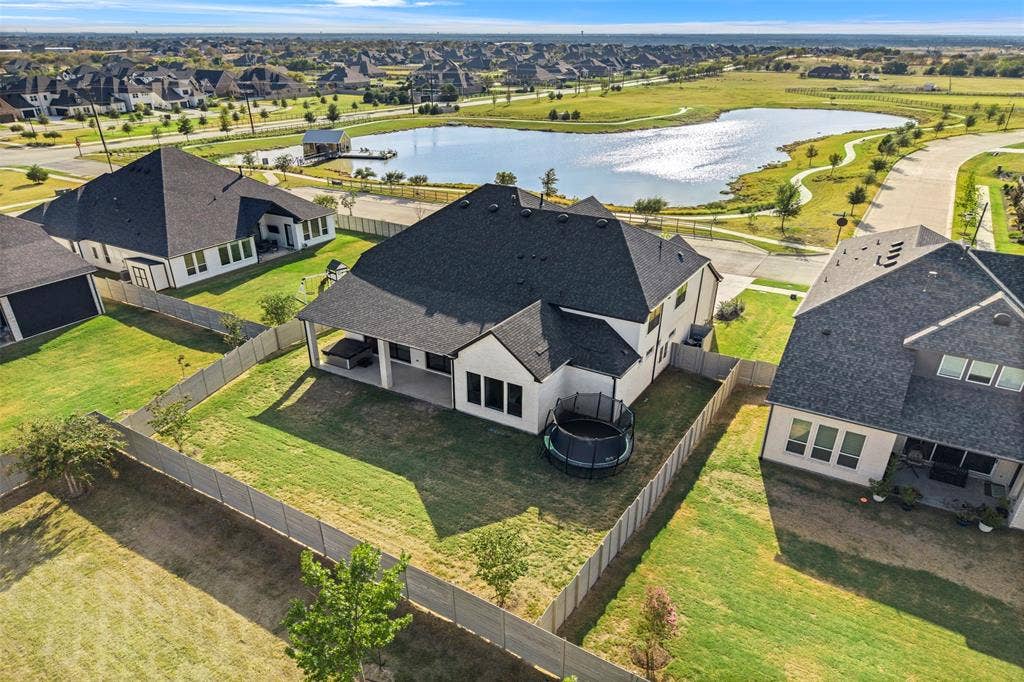 1708 Breezy Brook Lane, Argyle, TX 76226 View of Kayak Lake and Walking Trail