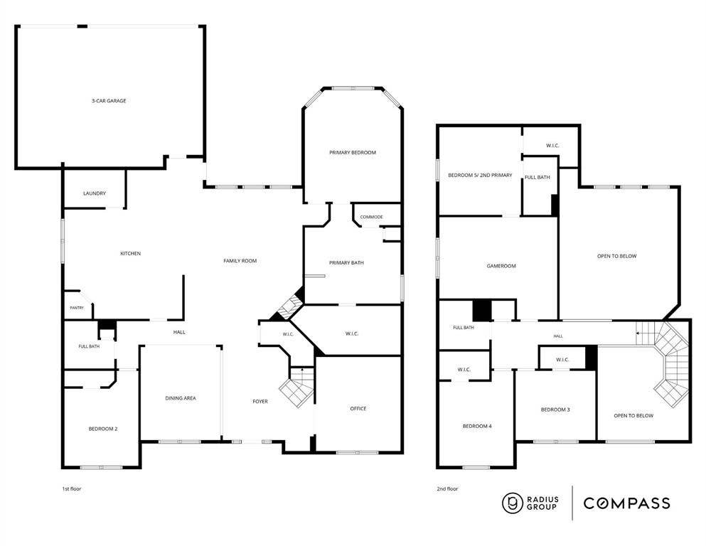 8121 Skyridge Drive, Plano, TX 75025 Rare 5-bedroom, 4-full-bath floorplan with two bedrooms and two full baths down, a dedicated office, game room and 3-car garage.