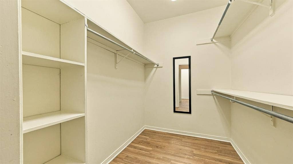 4325 Bellaire Drive S, Fort Worth, TX 76109 primary closet built in shelves