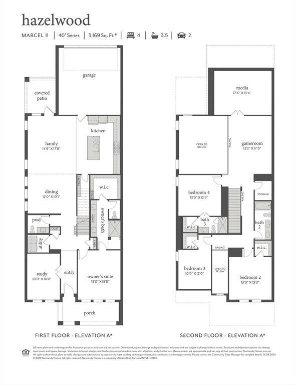 Featuring wonderful entertaining spaces and spacious bedrooms, our Marcel II floor plan offers soemthing for every member of the family!