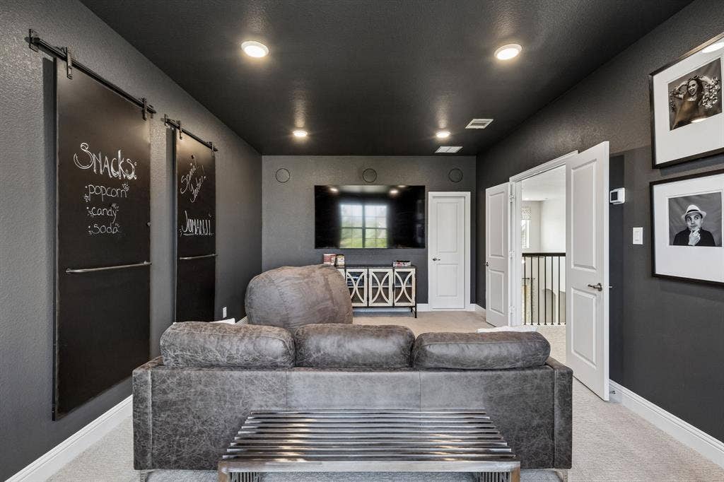 3707 Roth Drive, McKinney, TX 75071 The generous layout provides ample room for movie nights, gaming, family gatherings, and relaxed everyday enjoyment.