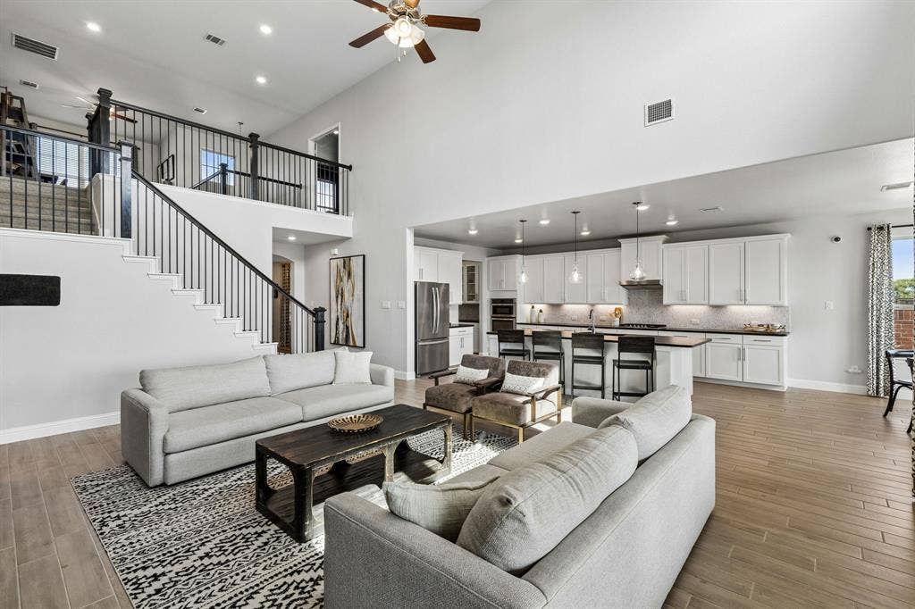 3707 Roth Drive, McKinney, TX 75071 The open floor plan offers a seamless flow for entertaining and everyday living!