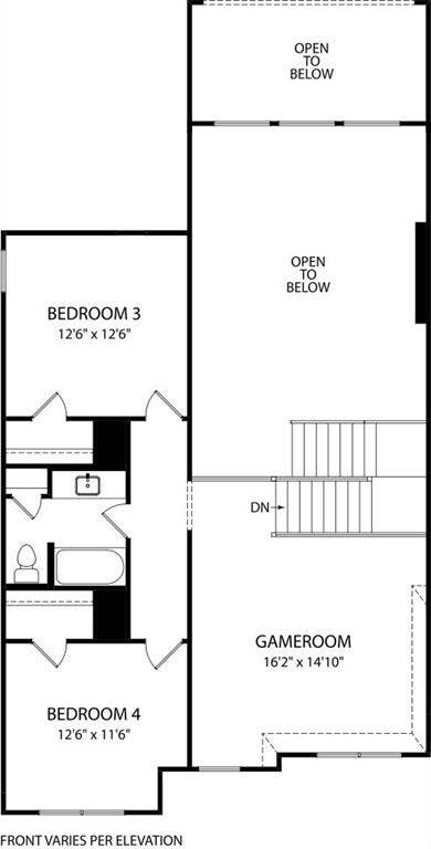 1625 Apple Tree Lane, Rockwall, TX 75087 Davis Second Level
