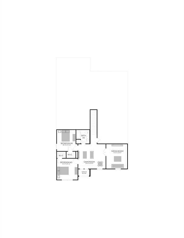 4612 Carina Road, McKinney, TX 75071 Second Floor