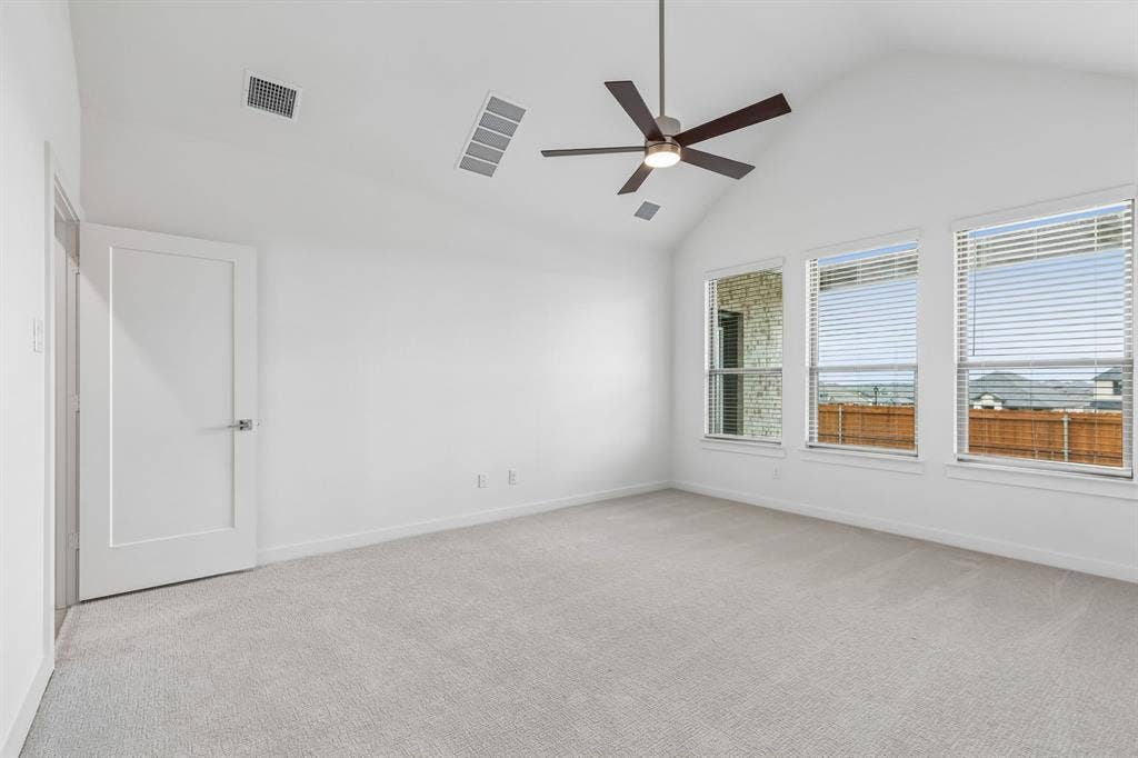 4612 Carina Road, McKinney, TX 75071 Primary Suite in the Claret home plan – REPRESENTATIVE PHOTO