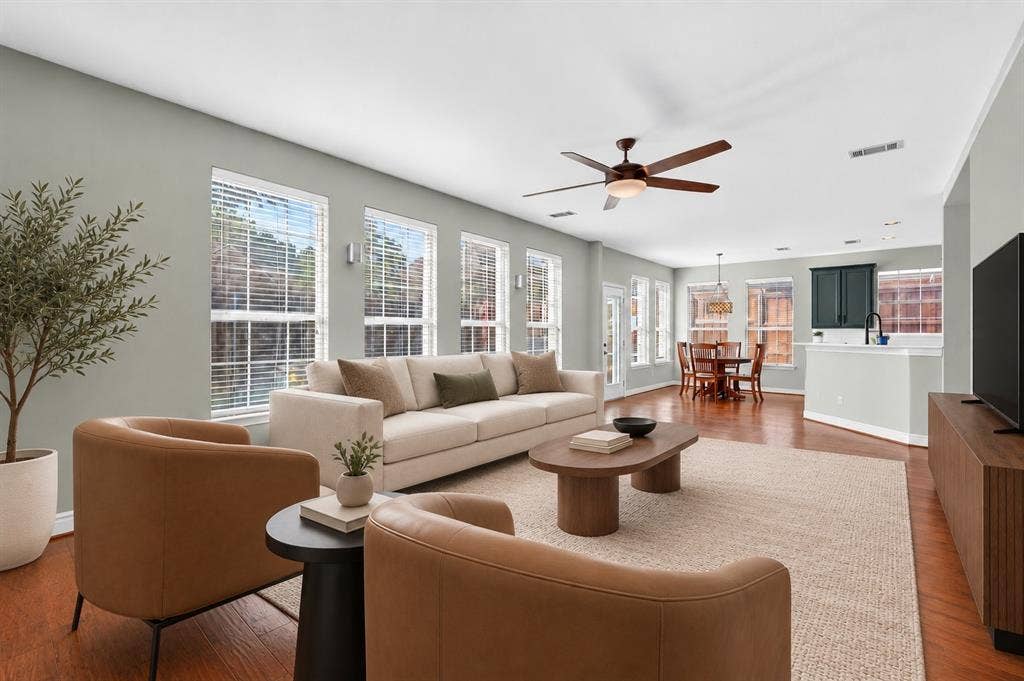 Virtually Staged -Living Room