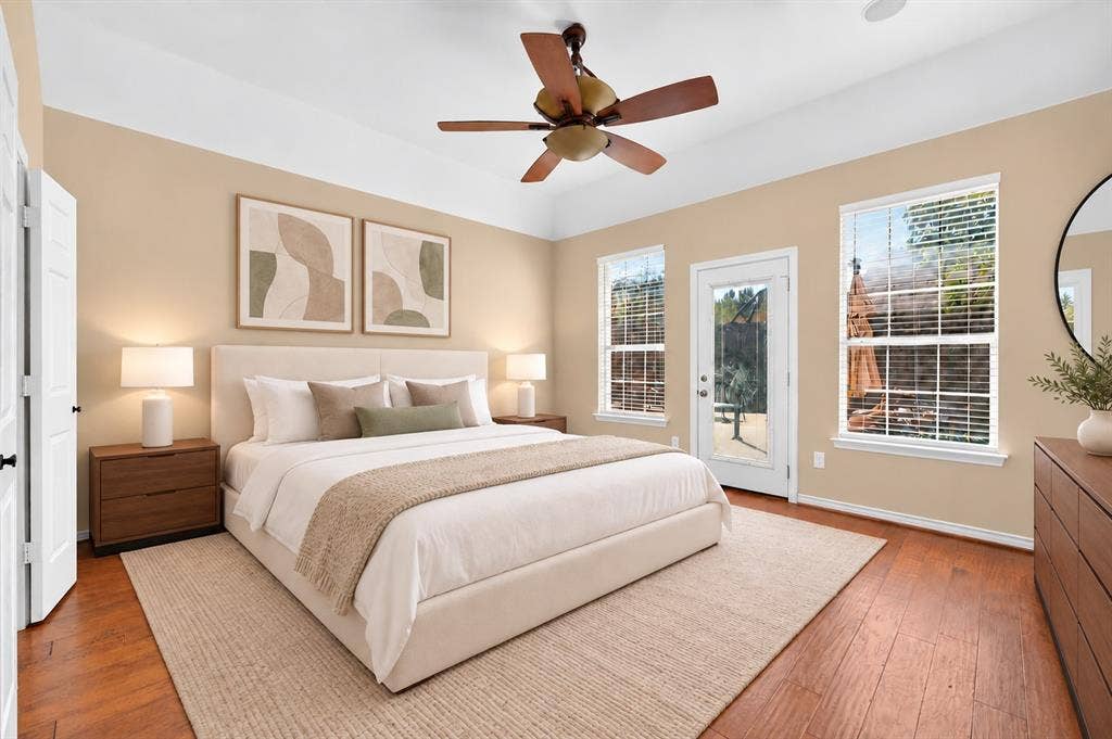 Virtually Staged - Primary Bedroom