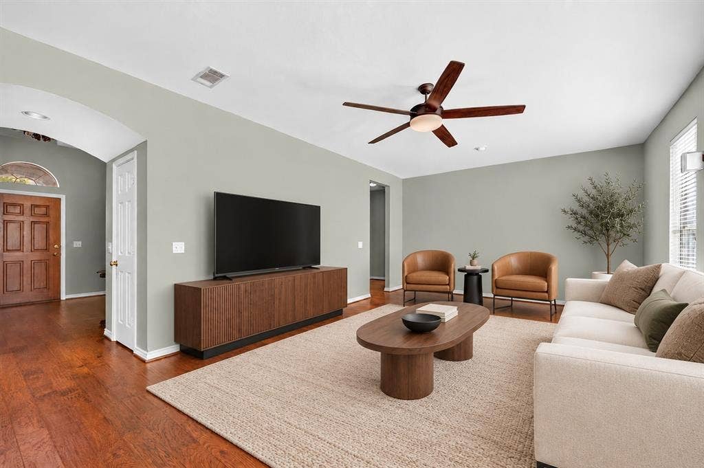 Virtually Staged -Living Room