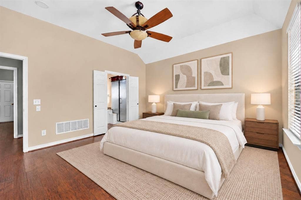 Virtually Staged - Primary Bedroom
