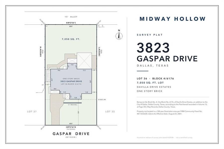 Property photo for 3823 Gaspar Drive, Dallas, TX
