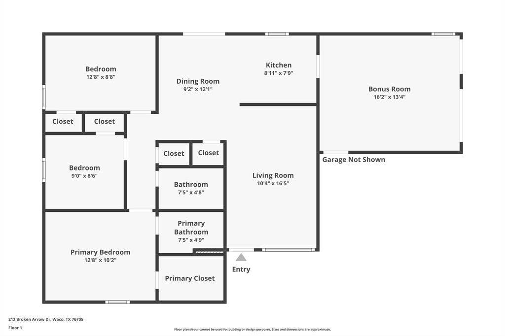 212 Broken Arrow Drive, Lacy Lakeview, TX 76705 212 Broken Arrow Drive, Lacy Lakeview, TX 76705