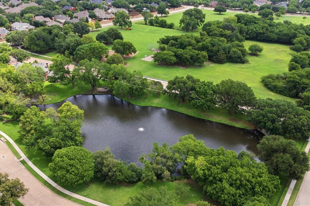 5872 Bridle Bend Court, Plano, TX 75093 Neighborhood lake.
