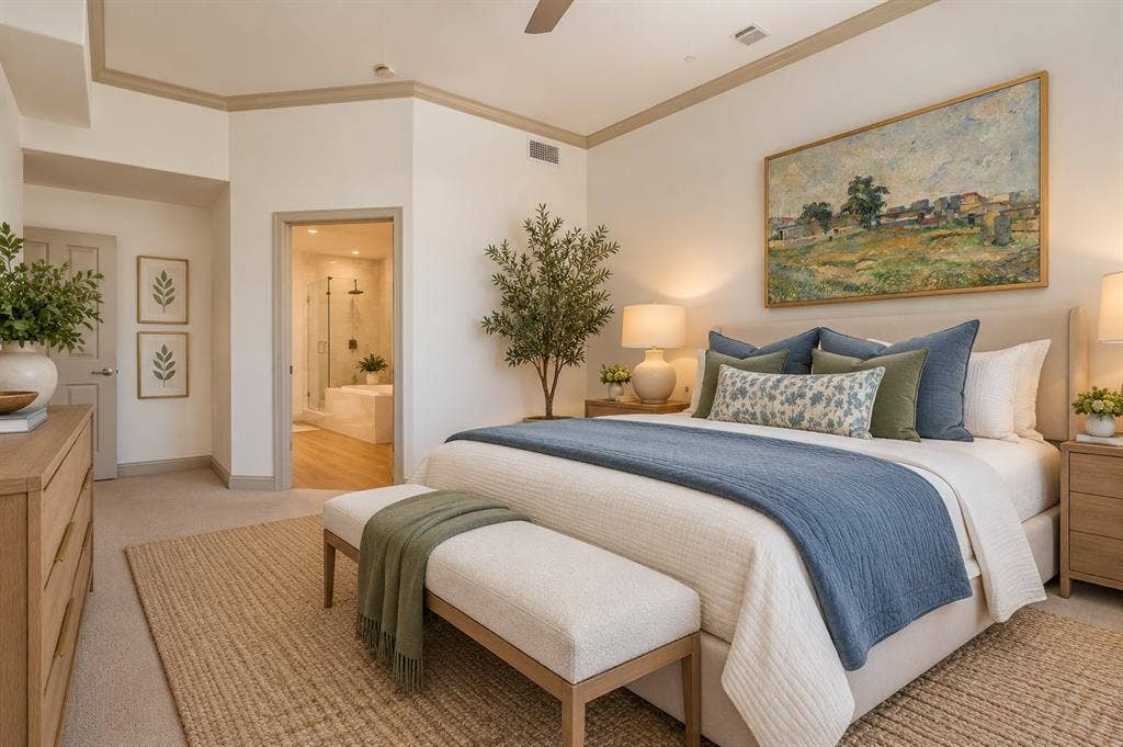 4201 Lomo Alto Drive, #111, Highland Park, TX 75219 virtually staged