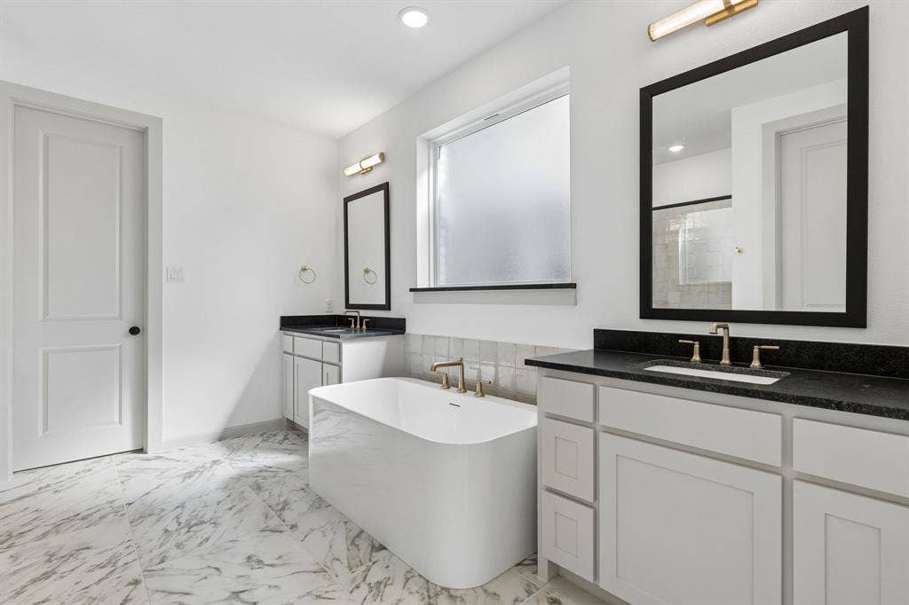 2624 Radiant Way, Celina, TX 75009 Out Tristan plan offers an owner's bath designed with two in mind!