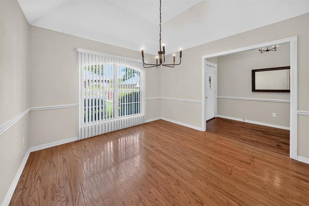 202 Northcreek Drive, Chandler, TX 75758 Dining Room just off the Entry Way with access to kitchen.