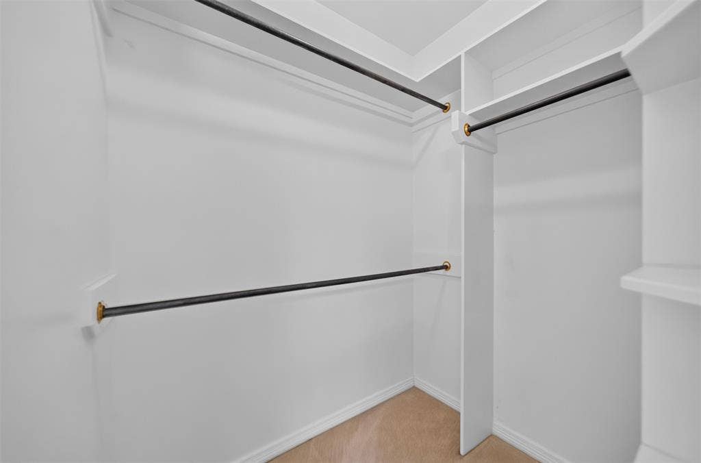 202 Northcreek Drive, Chandler, TX 75758 Primary Bedroom Closet in Bath area