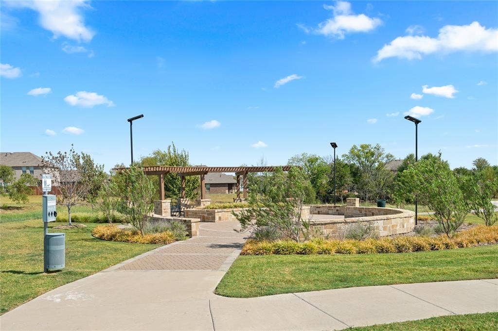 830 Creekview Lane, Lavon, TX 75166 Greenspace next to house