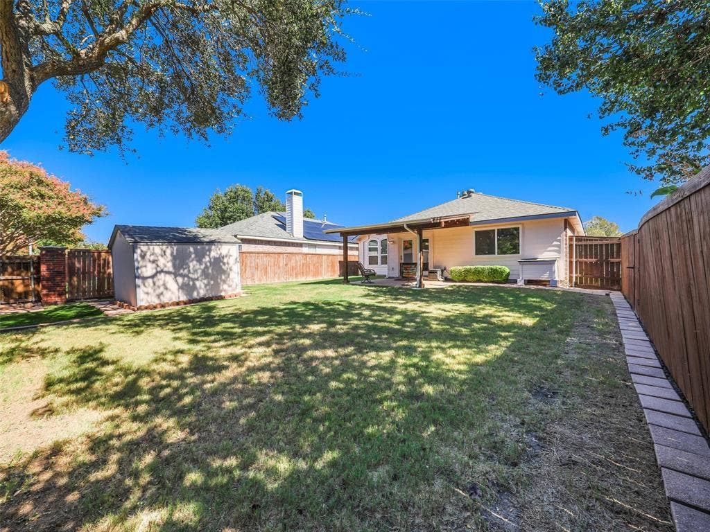 2109 Lilac Circle, McKinney, TX 75071 Views of entire backyard