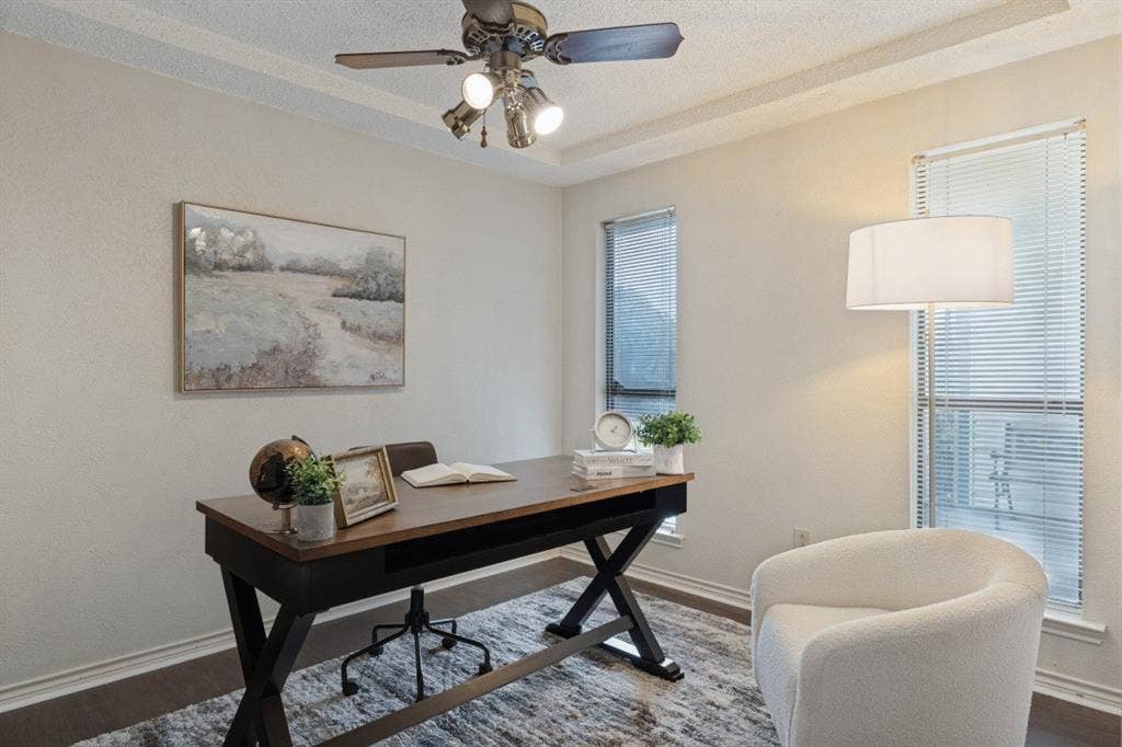 1721 Guildford Street, Garland, TX 75044 Forth bedroom makes the perfect home office!
