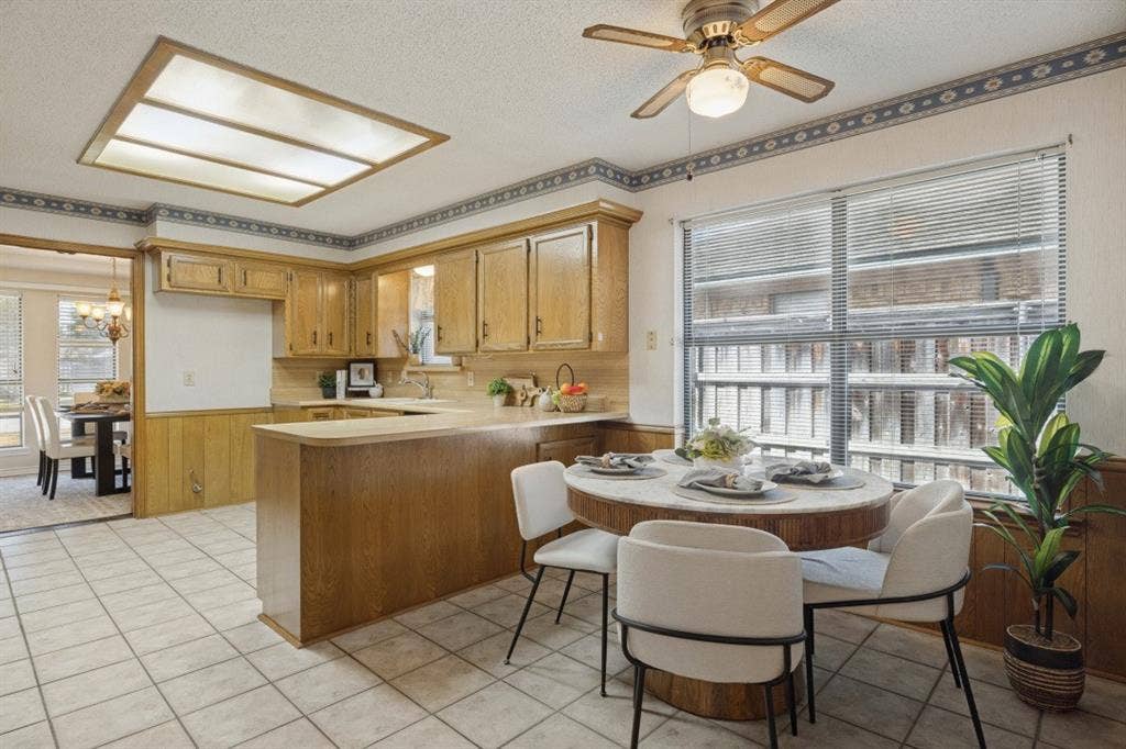 1721 Guildford Street, Garland, TX 75044 The kitchen has lots of natural light.