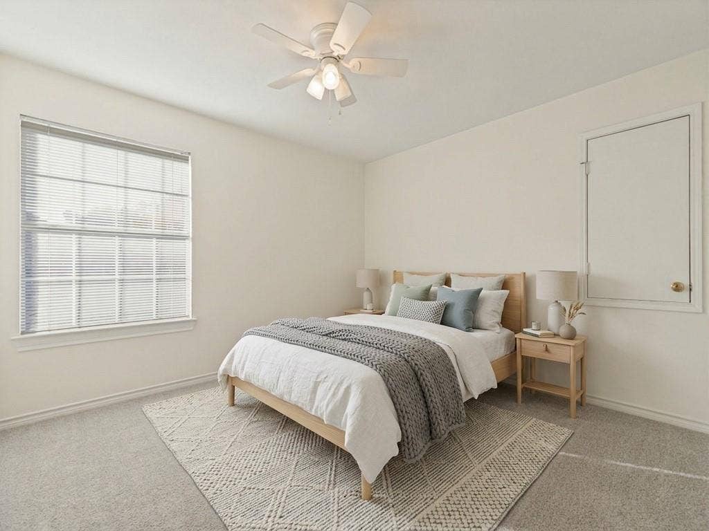 2032 Liverpool Drive, Plano, TX 75025 Bedroom 4 with virtually staged furniture.