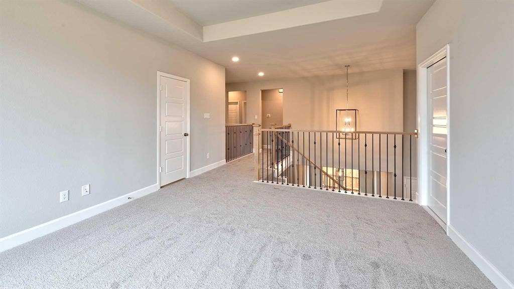 4237 Capstone Road, Midlothian, TX 76065 Tray ceiling with recessed lighting