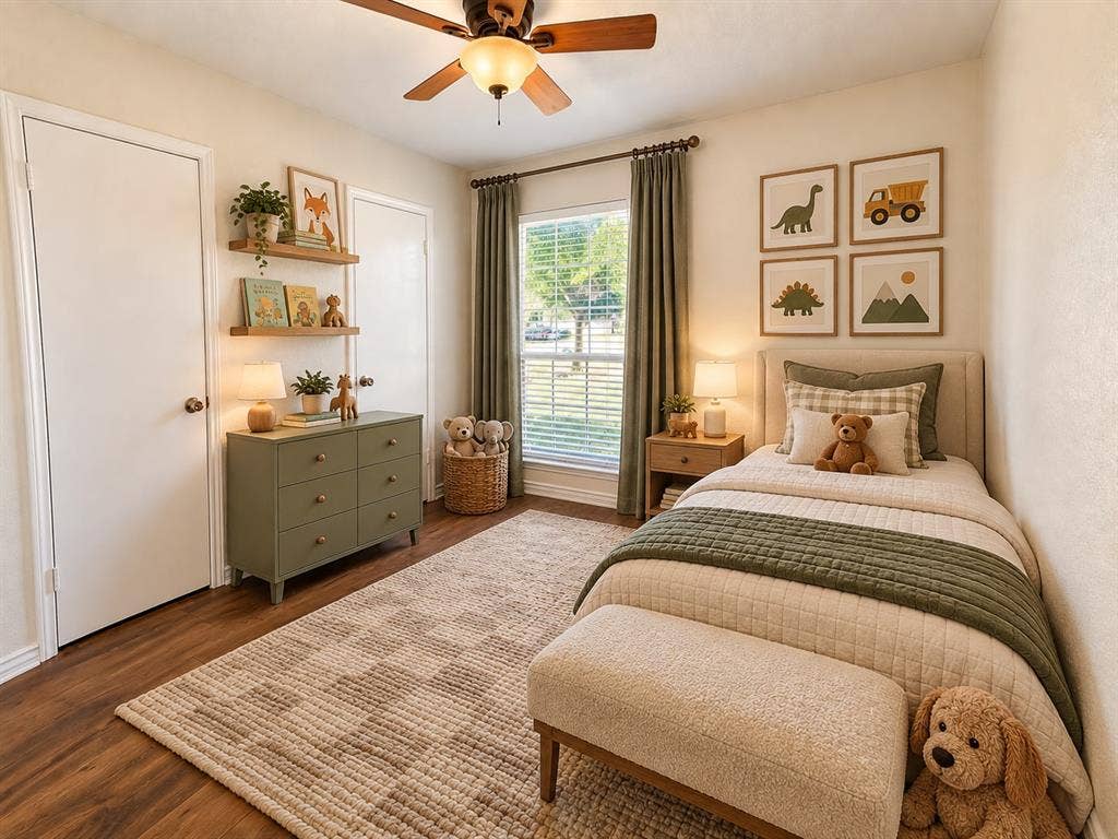 806 Blessing Creek Drive, Euless, TX 76039 virtual staged-kids room