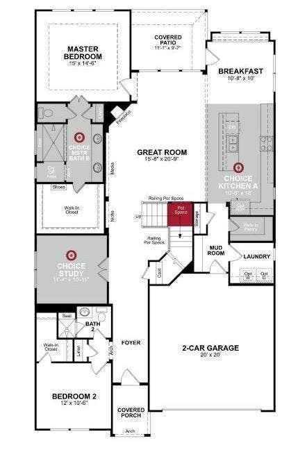 6504 Dynamite Drive, McKinney, TX 75070 Floor plan