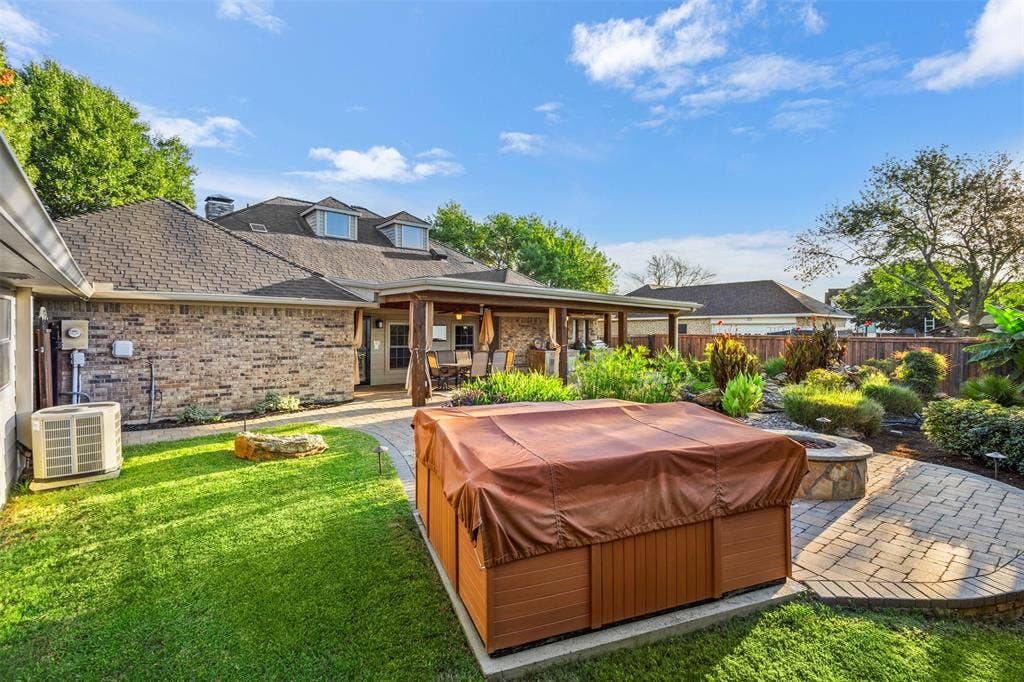 Hot Tub and Fire Pit