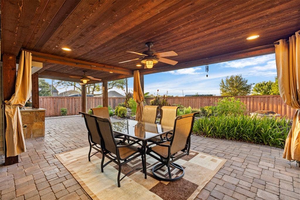 Extended Covered Patio