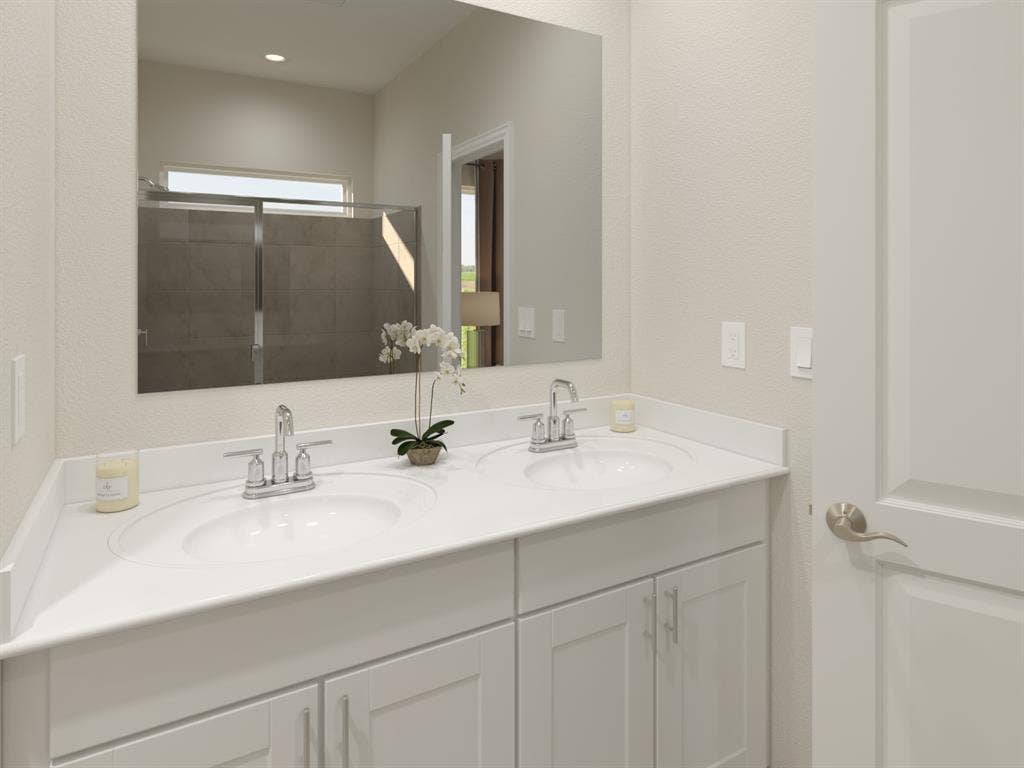 Photo is not of the actual home, but is an inspirational photo of builder’s model home and may depict options, furnishings, and/or decorator features that are not included.
