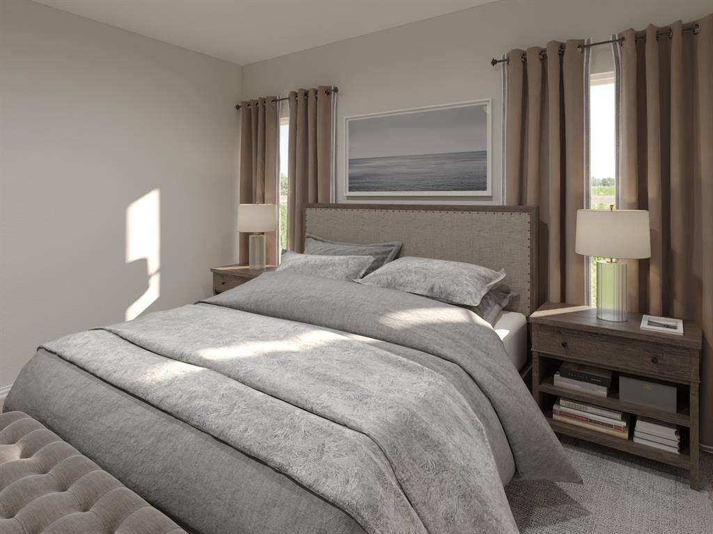 Photo is not of the actual home, but is an inspirational photo of builder’s model home and may depict options, furnishings, and/or decorator features that are not included.