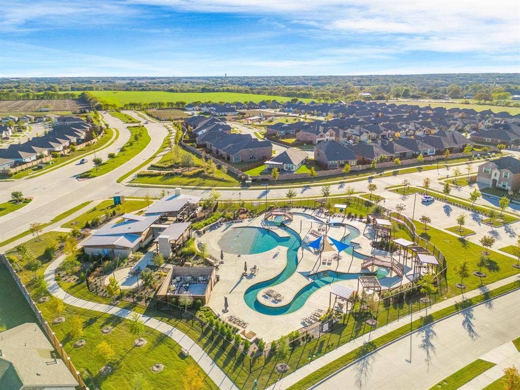 1708 Sims Street, McKinney, TX 75071 Bird's eye view
