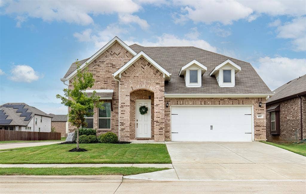 405 Rosie Court, Argyle, TX 76226 Beautiful Argyle ISD home situated on an oversized corner lot.