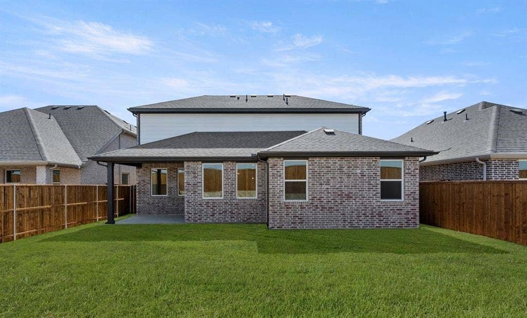633 Tyronza Drive, Justin, TX 76247 Rear Exterior Design Representative Photo
