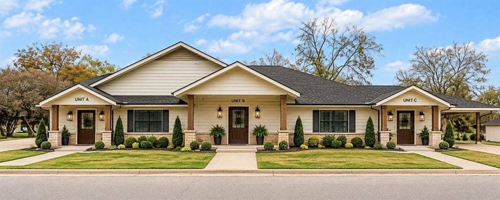 508 Monroe Street, Deport, TX 75435 AI photo of building as triplex