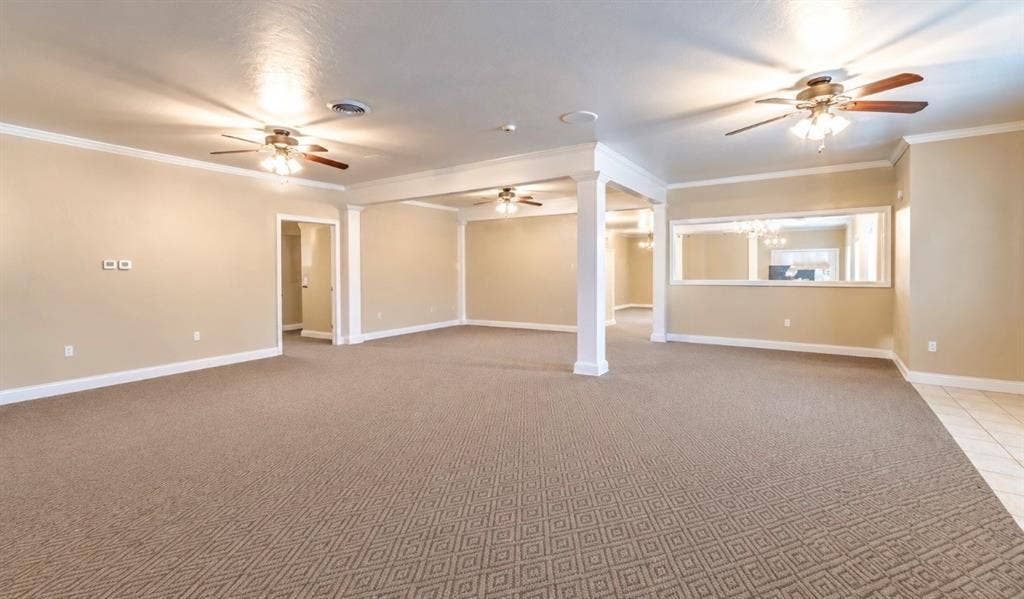 508 Monroe Street, Deport, TX 75435 AI photo of sitting area without furniture