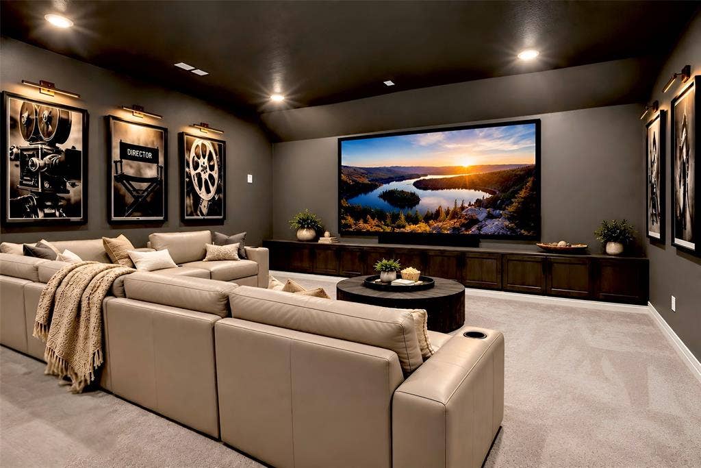 1015 Permian Lane, Allen, TX 75013 Media Room | Virtually Staged
