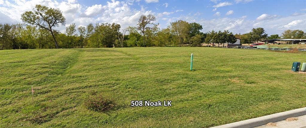 508 Noah, Princeton, TX 75407 Expansive green lawn with mature trees in the background