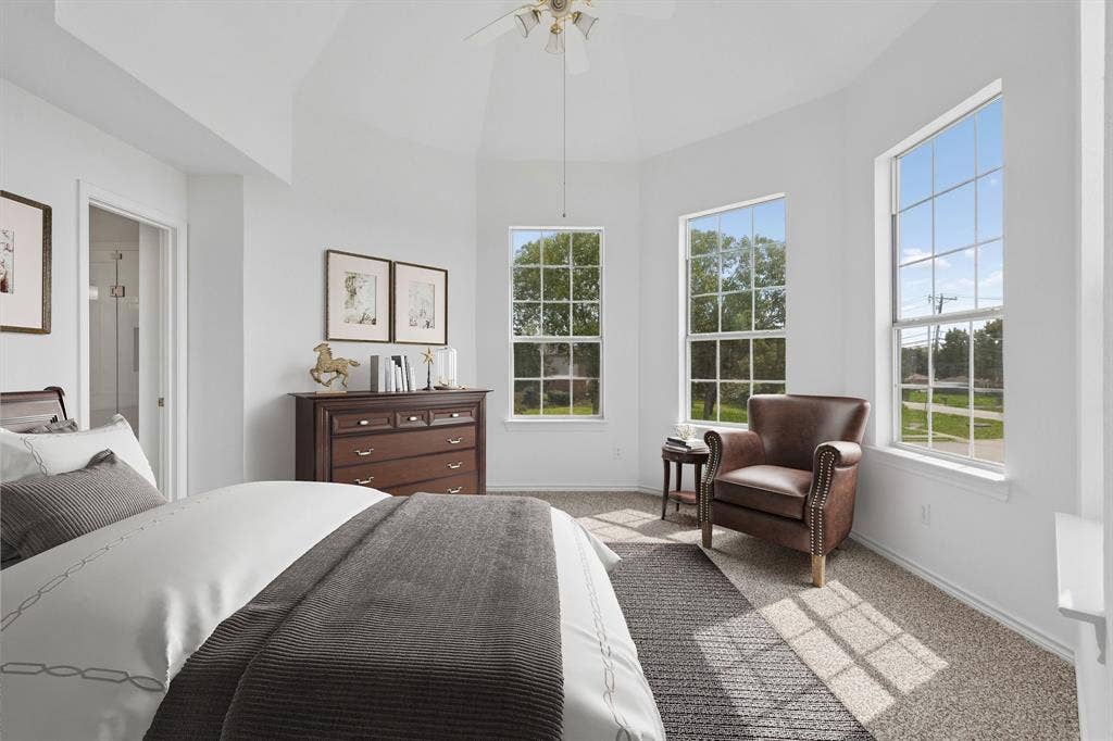 1609 Blackburn Road, Sachse, TX 75048 Virtually Staged Primary Bedroom