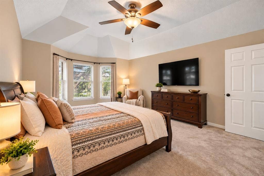 Primary Bedroom—Virtually Staged-