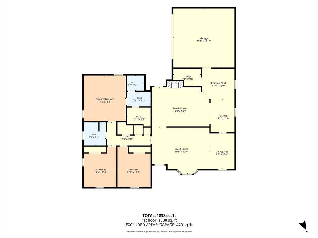 1712 Laurel Lake Drive, Waco, TX 76710 Floor plan