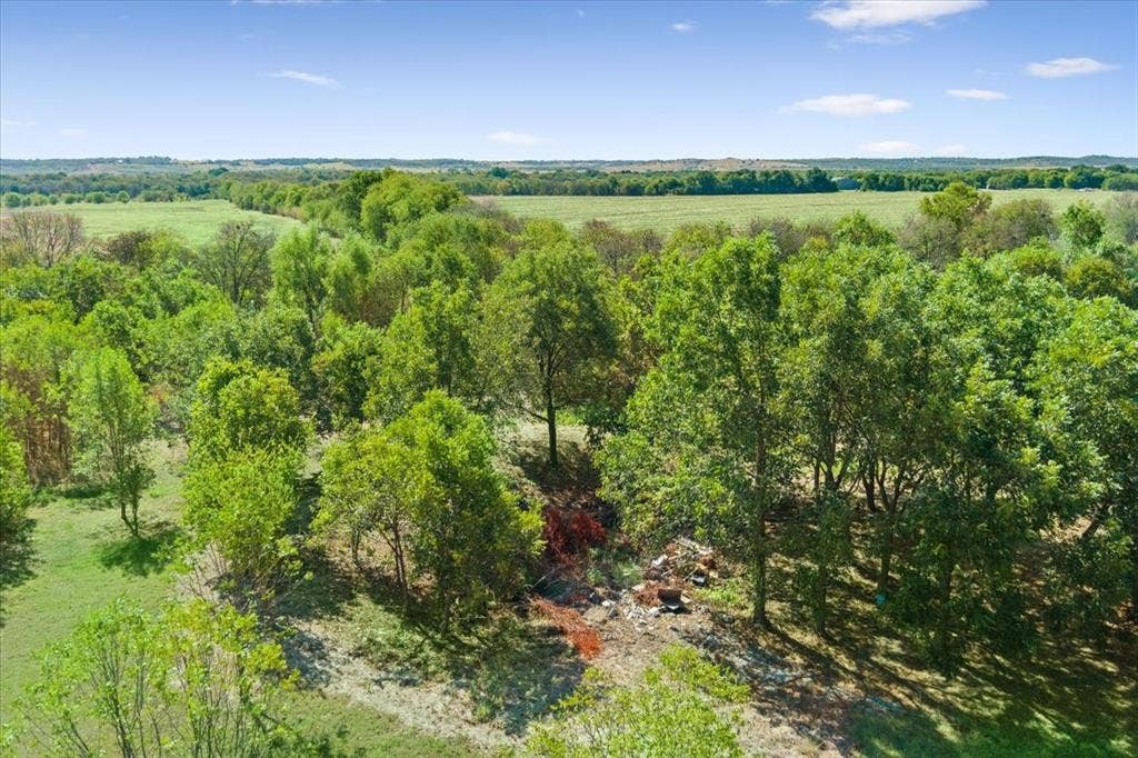 4246 Old Caufield Ranch Road, McGregor, TX 76657 Location of seasonal stock tank that will fill up when it rains, currently being utilized for brush
