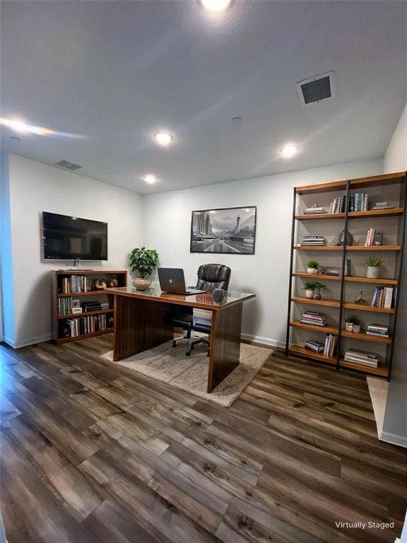 7297 Sacaton Trail, Frisco, TX 75033 Bonus Space Downstairs Staged as a Home Office