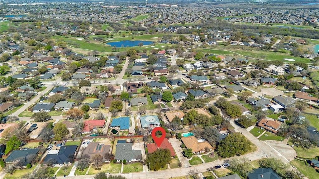 1111 Berkshire Court, Trophy Club, TX 76262 Aerial Location
