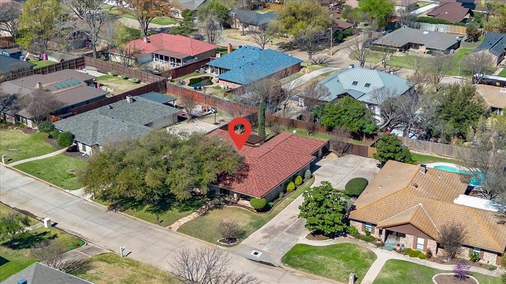 1111 Berkshire Court, Trophy Club, TX 76262 Aerial