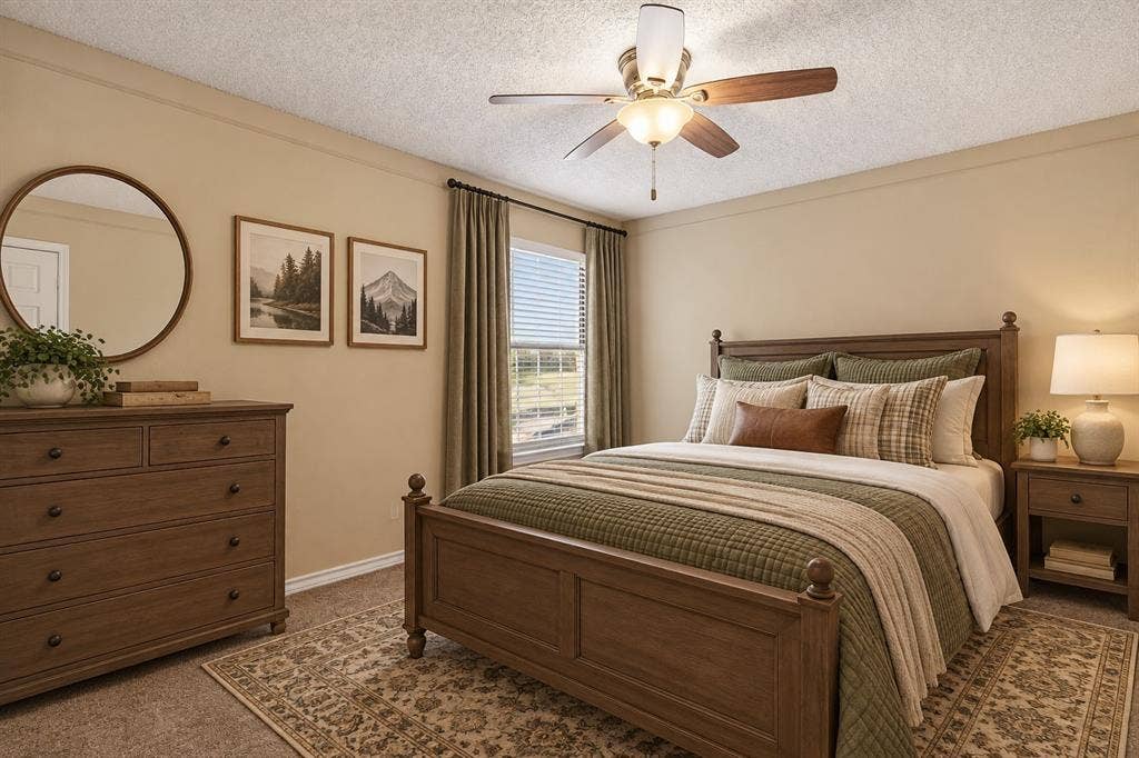 1203 White Drive, Cedar Hill, TX 75104 Bedroom—Virtually Staged