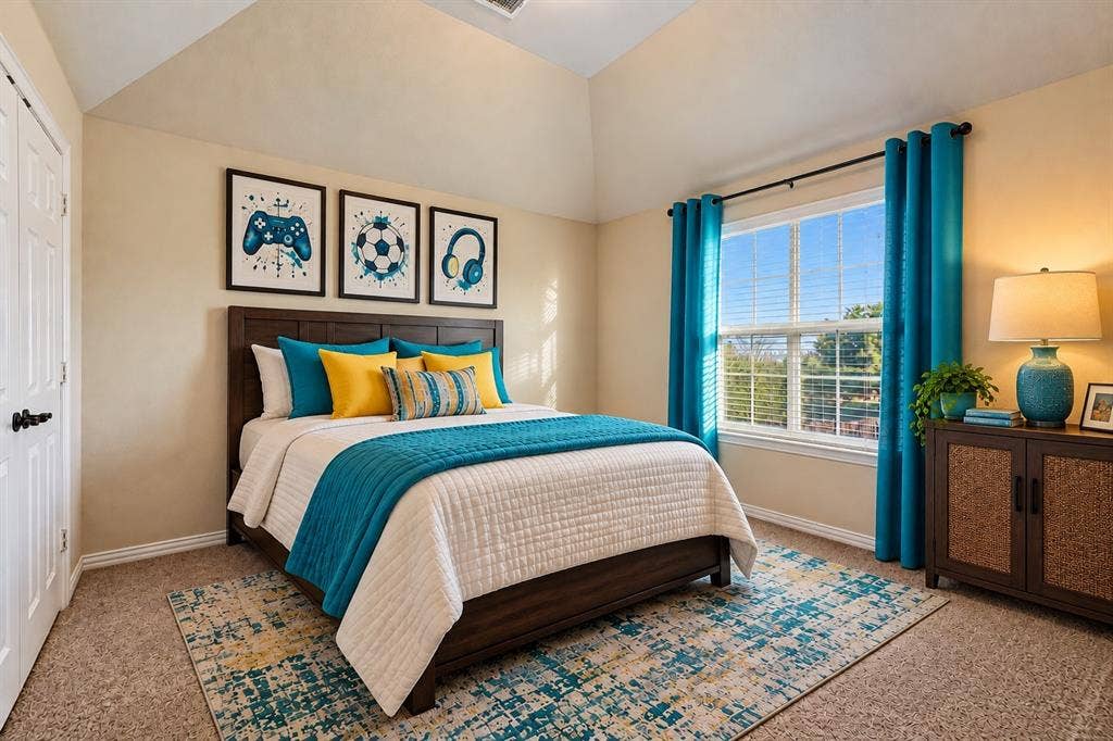 305 Fountain Creek Court, Ovilla, TX 75154 Bedroom—Virtually Staged